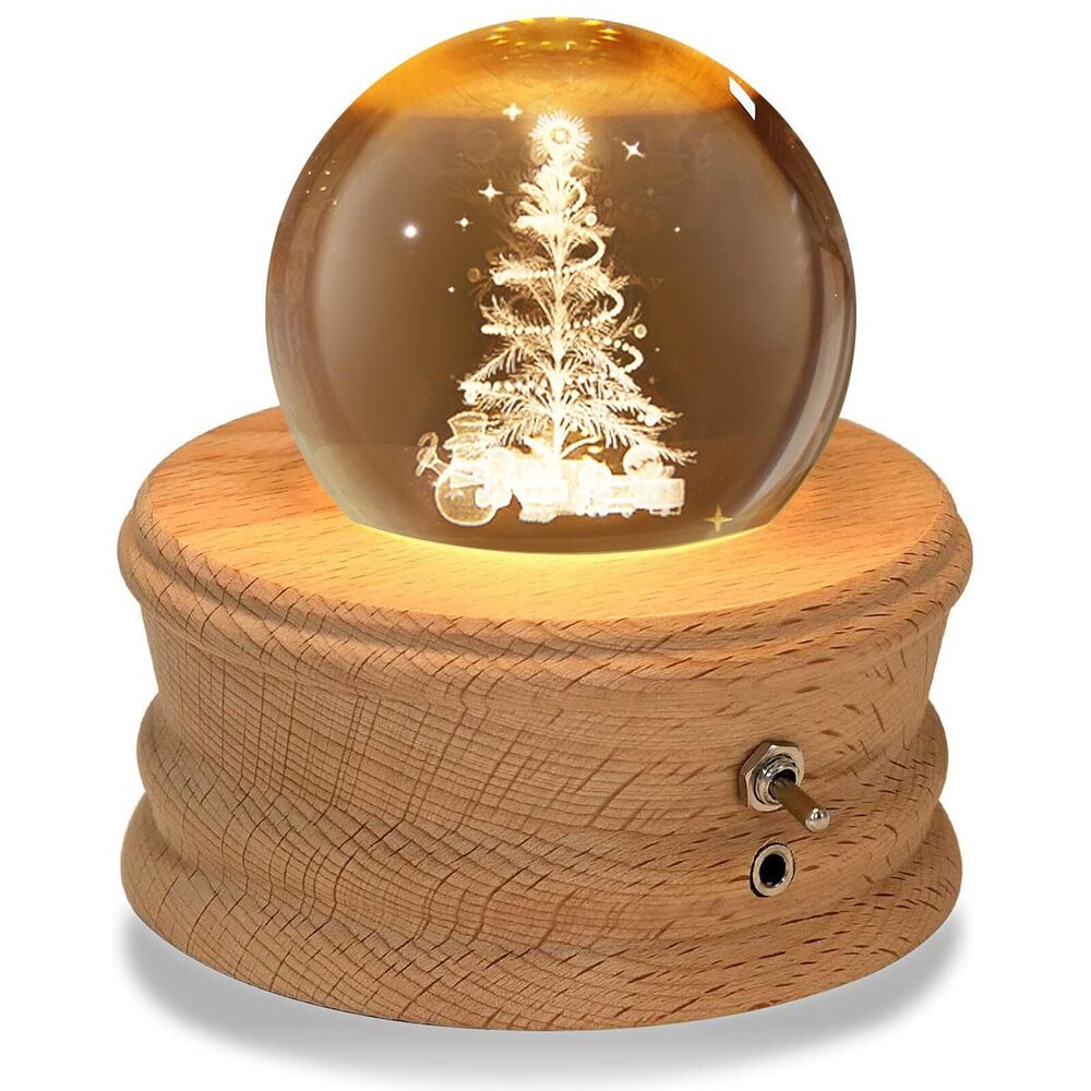 4927 U R My Sunshine 3D Crystal Ball Music Box with Projection LED Light